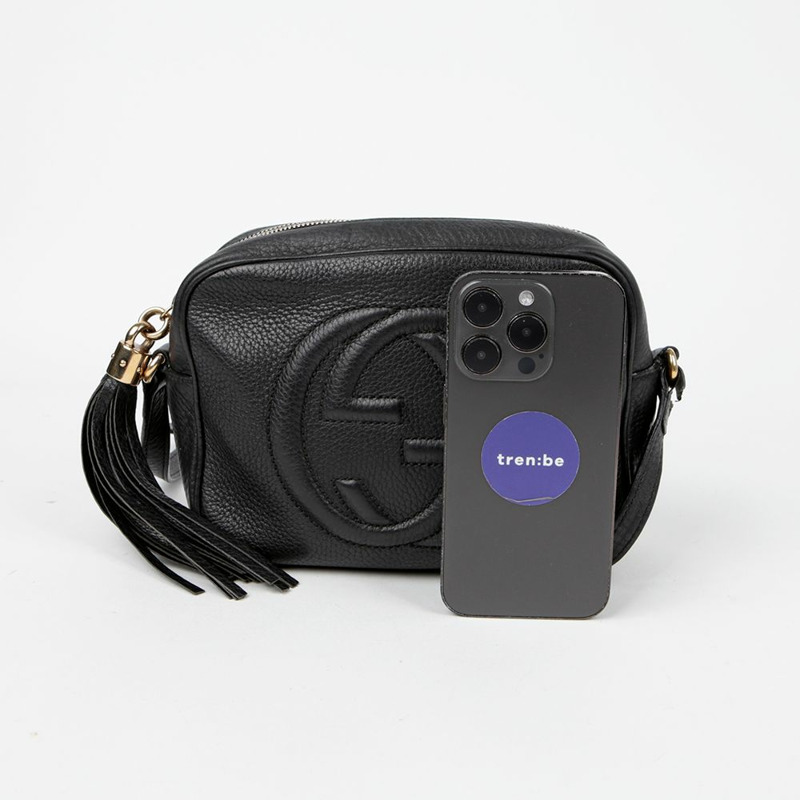 GUCCI Soho Disco 流蘇單肩斜背包 308364-7
