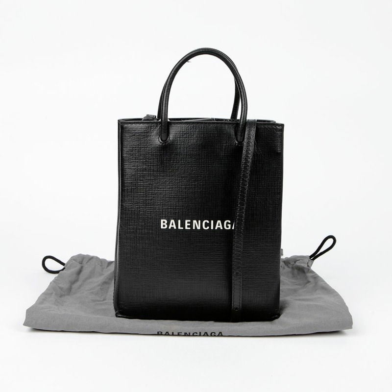 BALENCIAGA 購物手機支架手提單肩包 693805-0