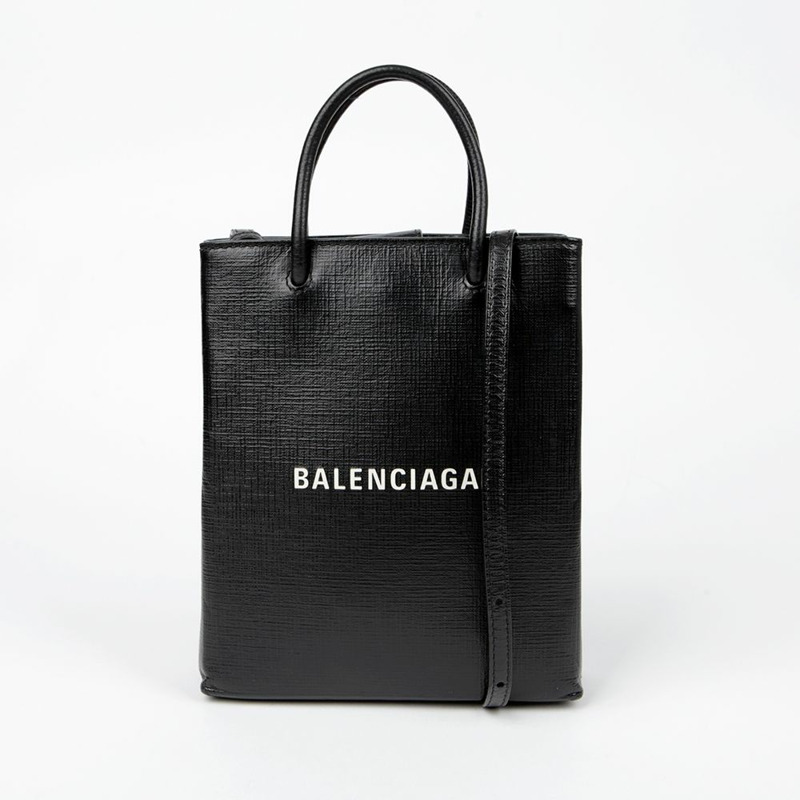 BALENCIAGA 購物手機支架手提單肩包 693805-1
