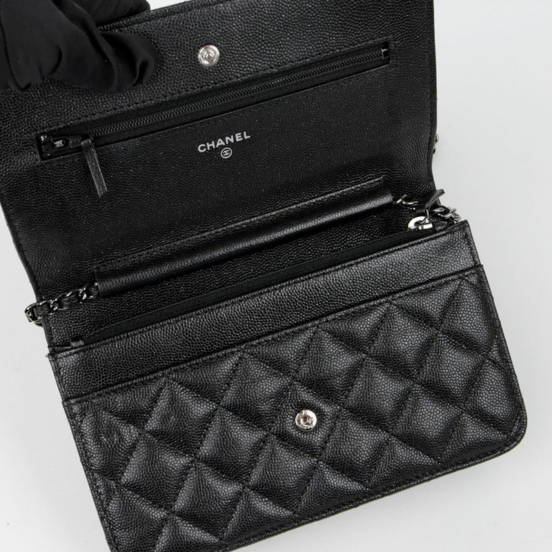 CHANEL Caviar 經典 WOC 斜背包 A33814-7