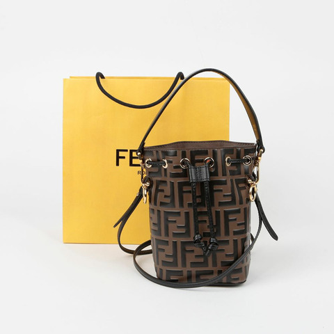 FENDI Montreux 迷你水桶手提單肩包 8BS010
