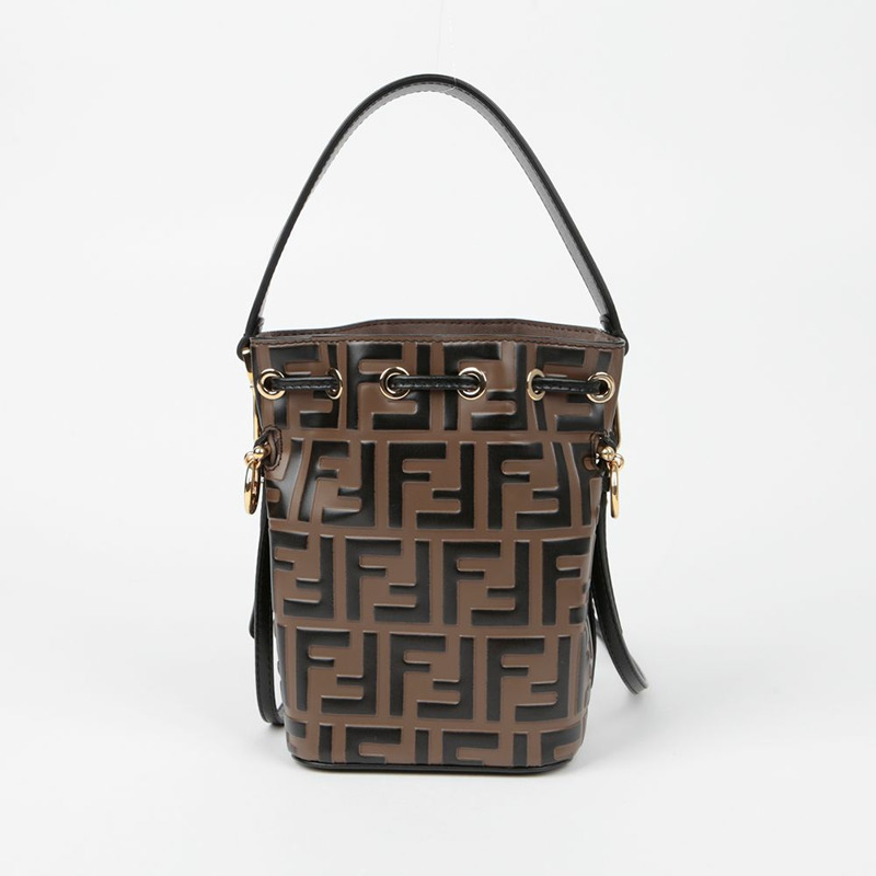FENDI Montreux 迷你水桶手提單肩包 8BS010-2