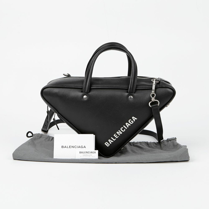 BALENCIAGA 三角形小號托特單肩包 476975-0