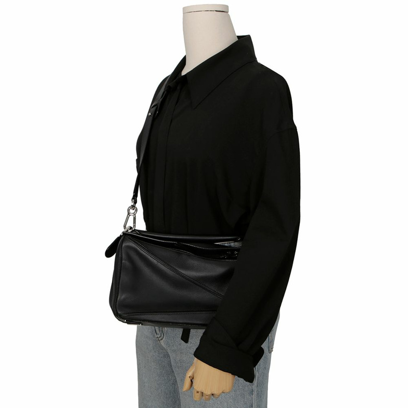 LOEWE Puzzle 小號托特單肩包 322.30.K79-12