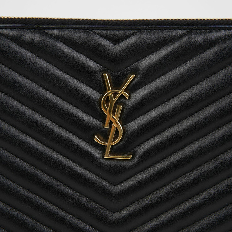 SAINT LAURENT Monogram 資料夾手拿包 440222-1