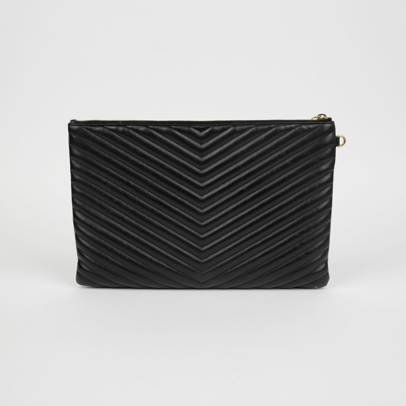 SAINT LAURENT Monogram 資料夾手拿包 440222-3