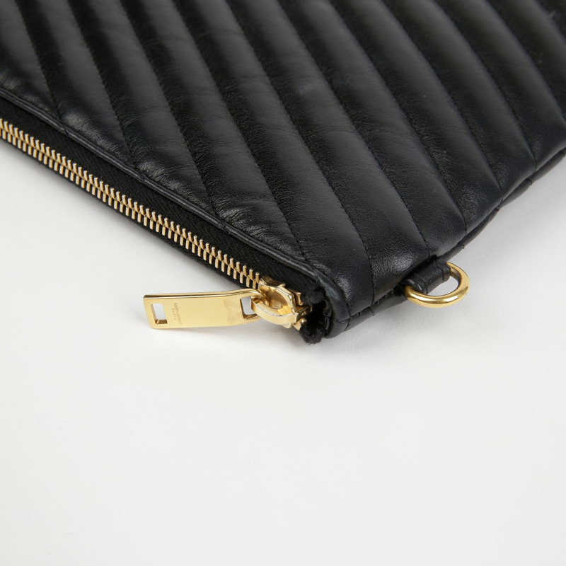 SAINT LAURENT Monogram 資料夾手拿包 440222-6
