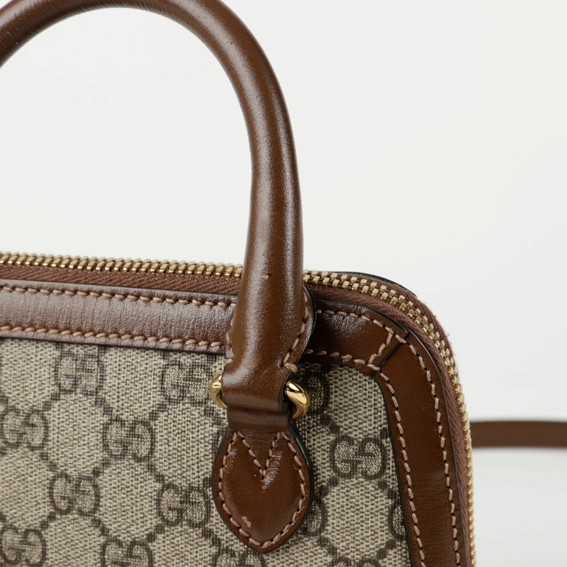 GUCCI Horsebit 1955 迷你頂部提把托特單肩包 640716-5