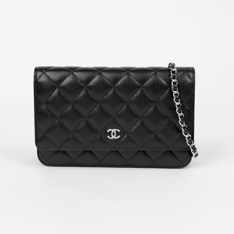 CHANEL Caviar Skin 經典 WOC 單肩斜背包 AP0250-1
