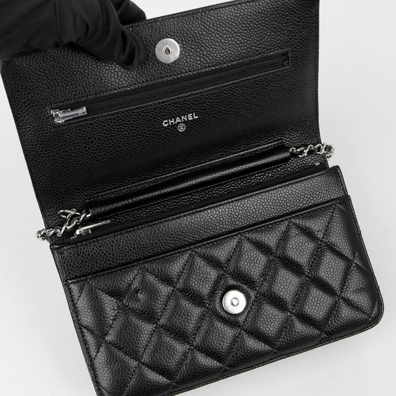 CHANEL Caviar Skin 經典 WOC 單肩斜背包 AP0250-8