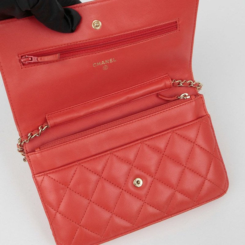 CHANEL WOC 肩斜背包-11