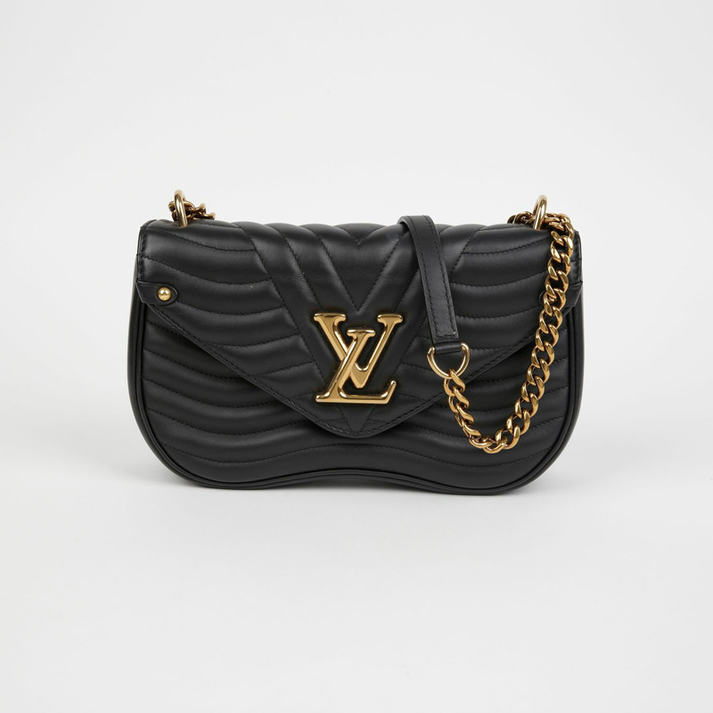 LOUIS VUITTON M51498 New Wave MM鏈條單肩斜背包-1