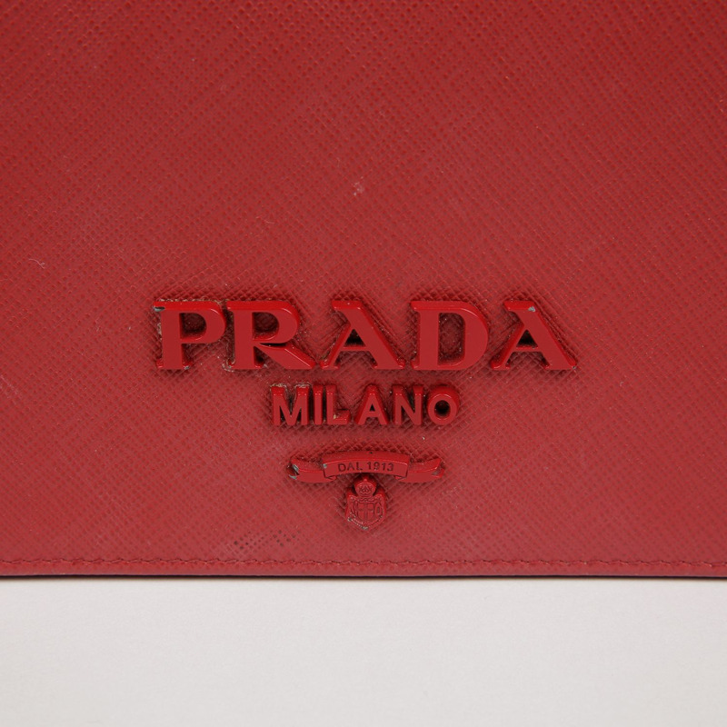 PRADA 單色肩斜背包 1BP012-1