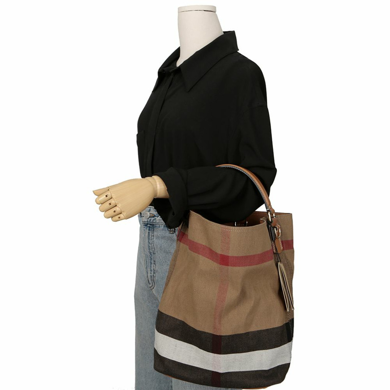 BURBERRY Ashby Hobo 中型托特單肩包 3945742-8