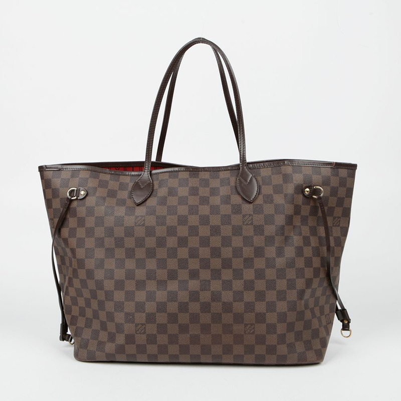LOUIS VUITTON N51106 Damier Ebene Neverfull GM 單肩包-1