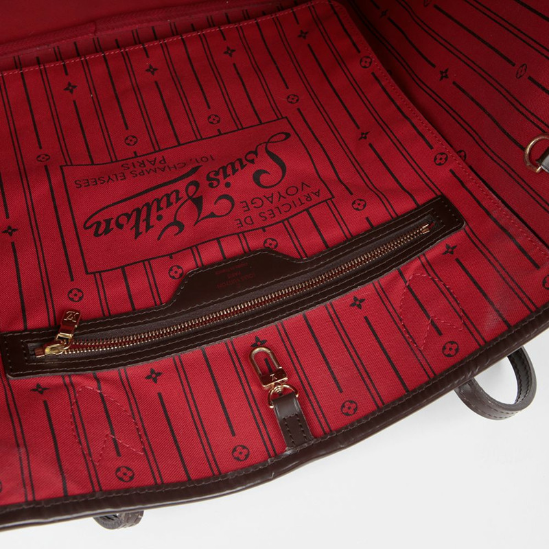LOUIS VUITTON N51106 Damier Ebene Neverfull GM 單肩包-13