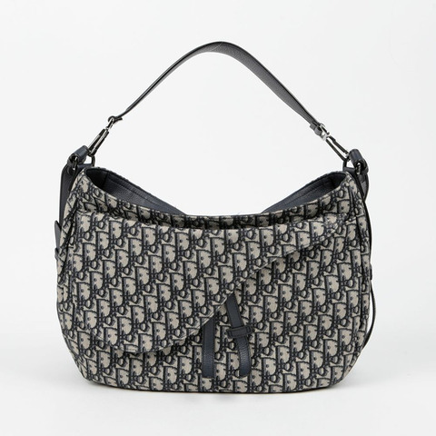DIOR 1ADHO019YKY 馬鞍形軟性 Hobo 肩斜背包