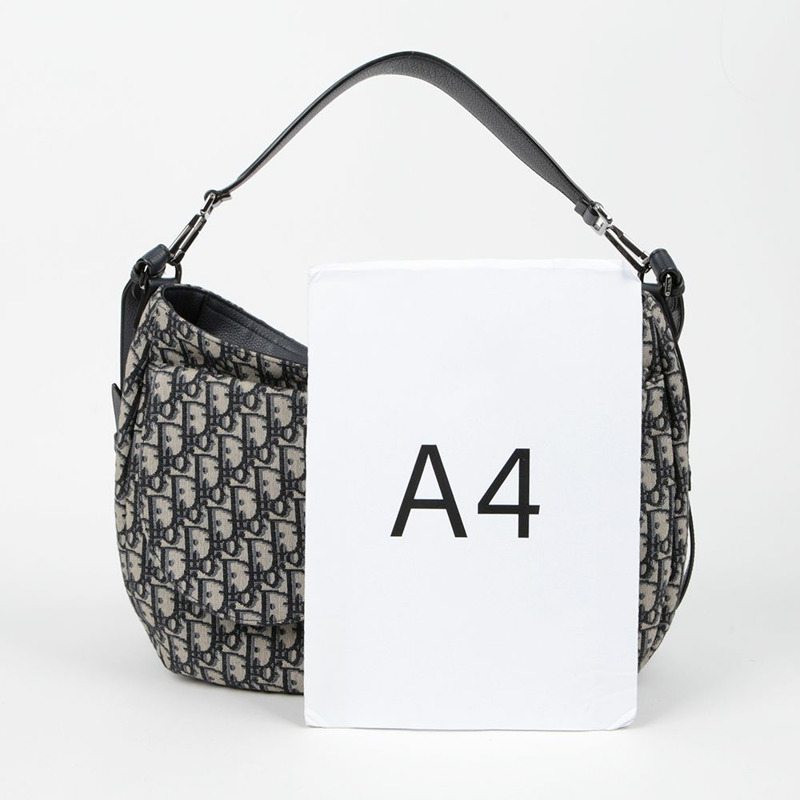 DIOR 1ADHO019YKY 馬鞍形軟性 Hobo 肩斜背包-5