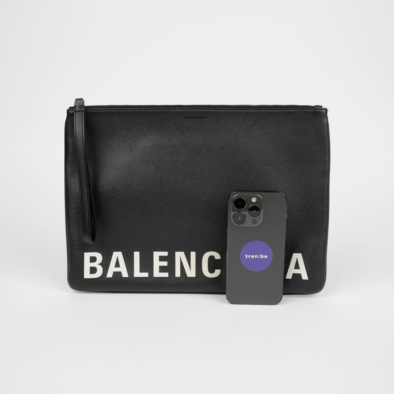BALENCIAGA 大號標誌手包 594350-8