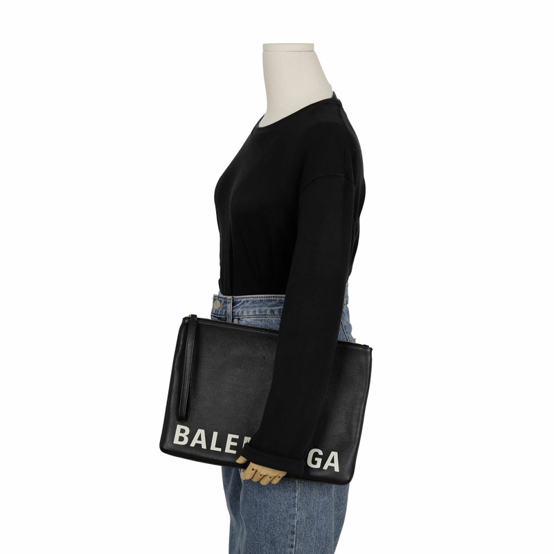 BALENCIAGA 大號標誌手包 594350-10