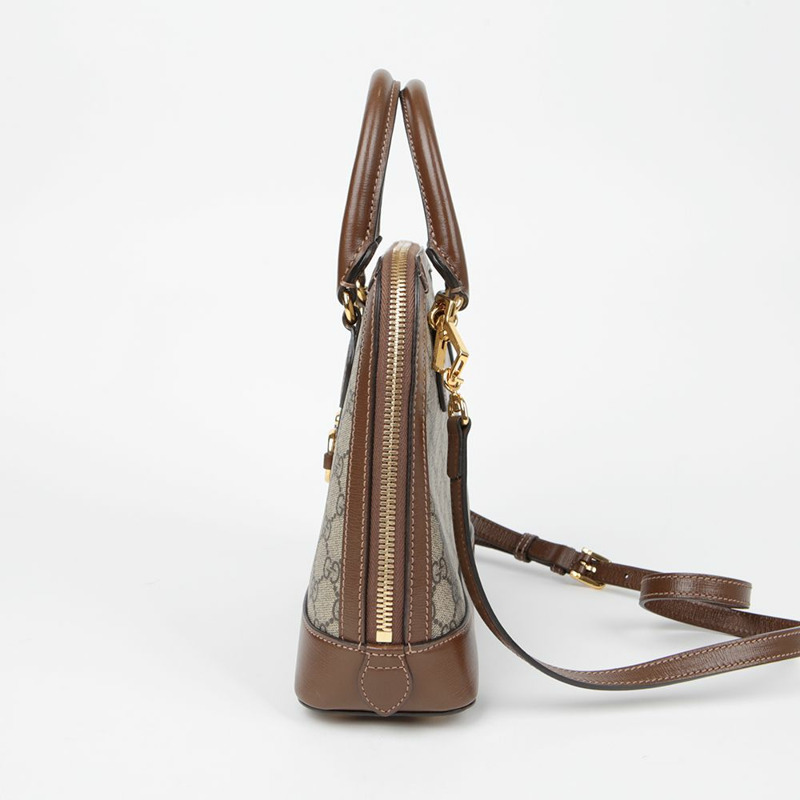 GUCCI Horsebit 1955 小號頂部提把托特單肩包-4