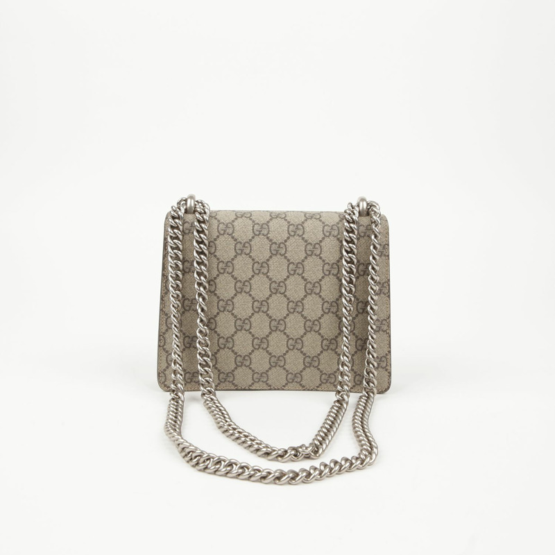 【包稅】GUCCI 迷你 GG Supreme 帆布 Dionysus 單肩斜背包 421970-2