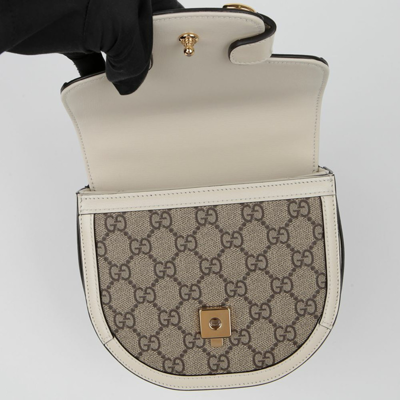 GUCCI 1955 Horsebit 迷你頂部提把托特單肩包 781387-7