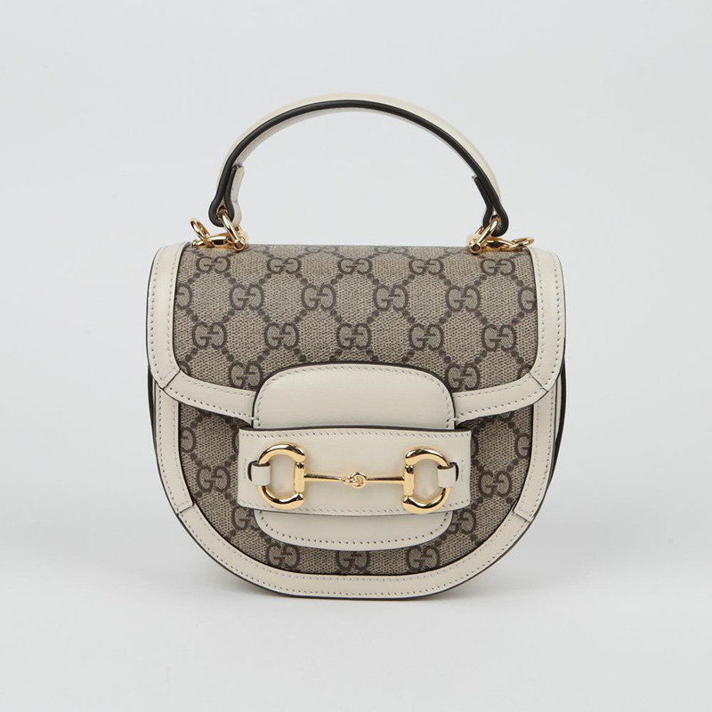 【包稅】GUCCI 1955 馬銜扣迷你手提單肩包 781387-1