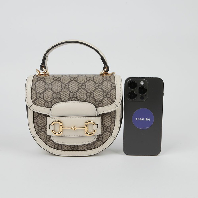 【包稅】GUCCI 1955 馬銜扣迷你手提單肩包 781387-6