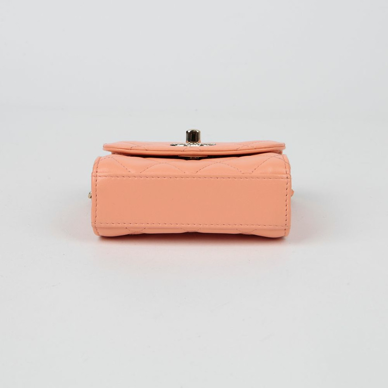 CHANEL 時尚CC迷你肩斜背包 A81633-5