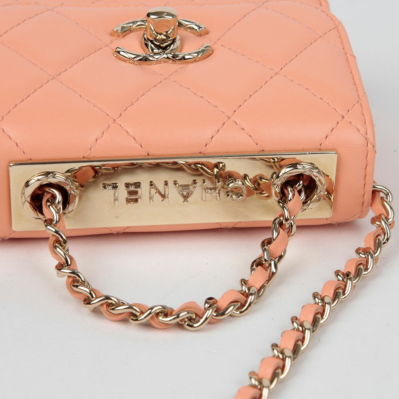CHANEL 時尚CC迷你肩斜背包 A81633-6