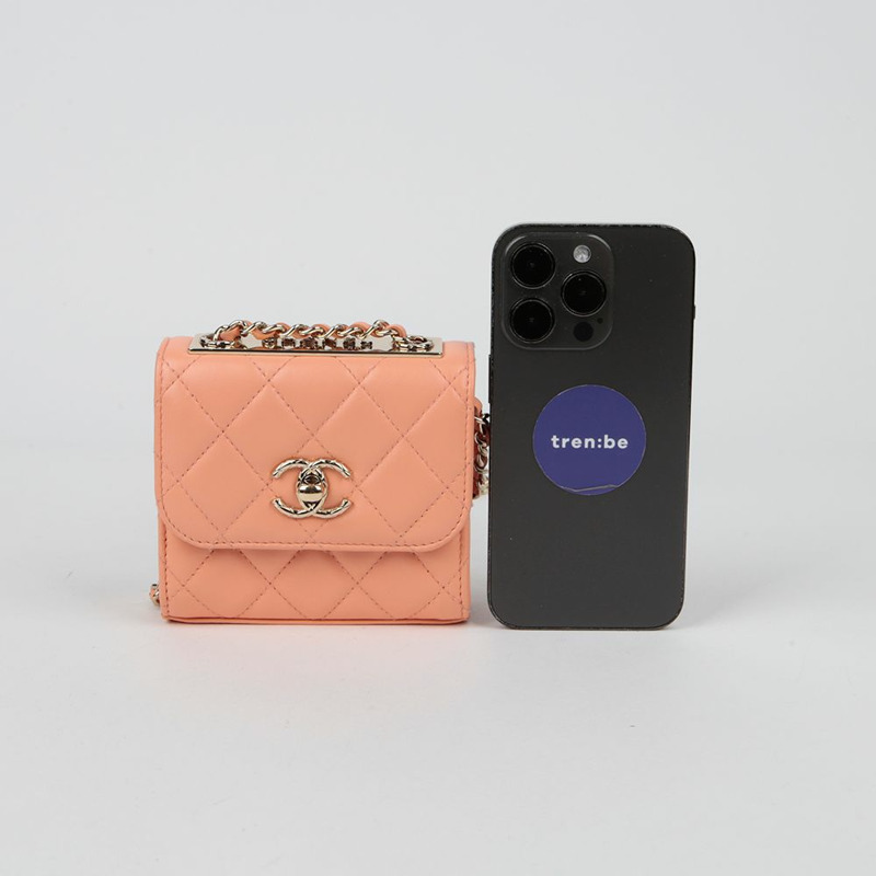 CHANEL 時尚CC迷你肩斜背包 A81633-7