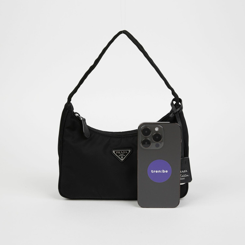PRADA 1NE515 Reedition 2000 Hobo 單肩包-7