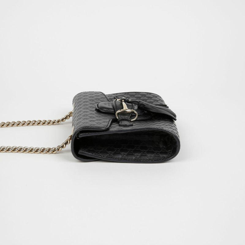 GUCCI Emily 迷你鏈條單肩斜背包 449636-3