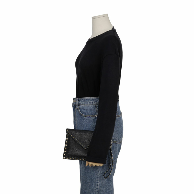 VALENTINO Rockstud 信封手拿包 UW2P0P87-9
