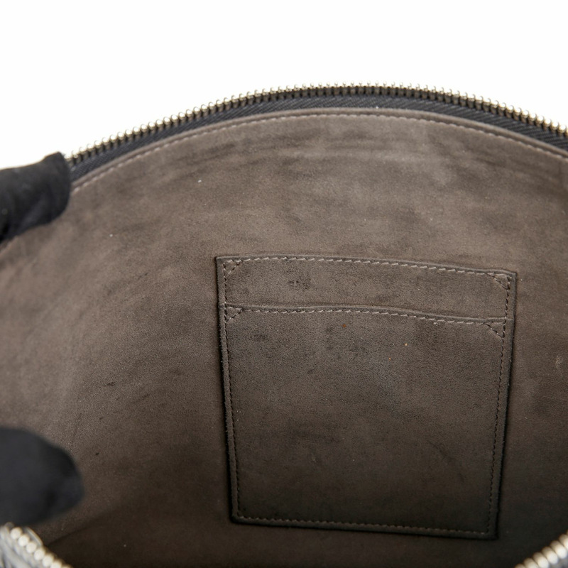 GUCCI Signature 軟帶手拿包 473881-13