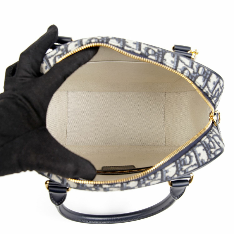 【包稅】DIOR M1341UTZQ DeVibe 大號保齡球手提單肩包-7