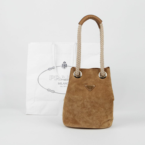 PRADA 1BE082 Mariner 中型水桶肩背包