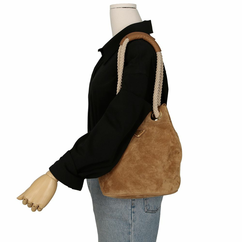 【包稅】PRADA 1BE082 Mariner 中型水桶肩背包-9