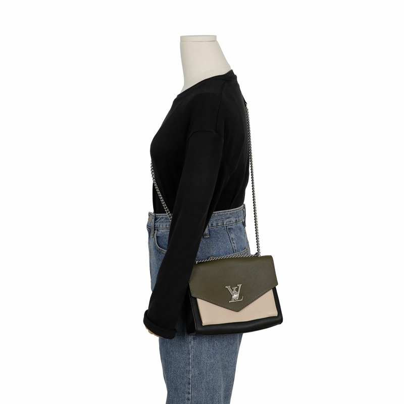 LOUIS VUITTON Mylockmi BB 肩斜背包 M55522-9
