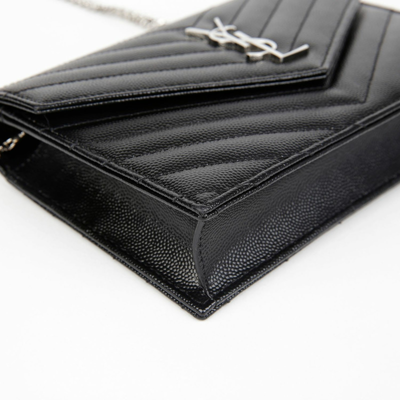 【包稅】SAINT LAURENT Cassandra 信封式 WOC 單肩斜背包 695108-5