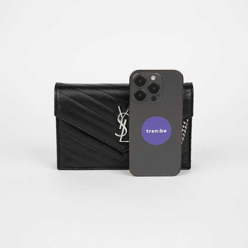 【包稅】SAINT LAURENT Cassandra 信封式 WOC 單肩斜背包 695108-8