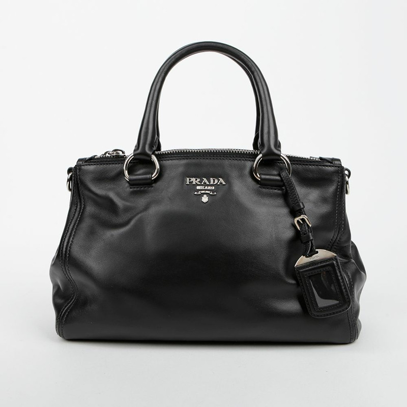 PRADA 金屬標誌托特單肩包 BN2866-1
