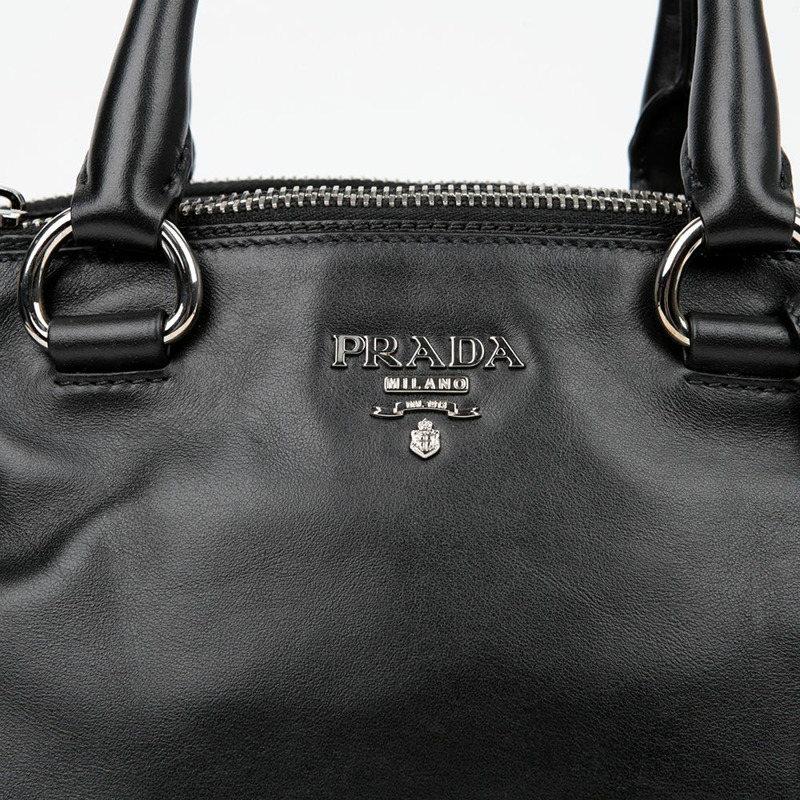 PRADA 金屬標誌托特單肩包 BN2866-2