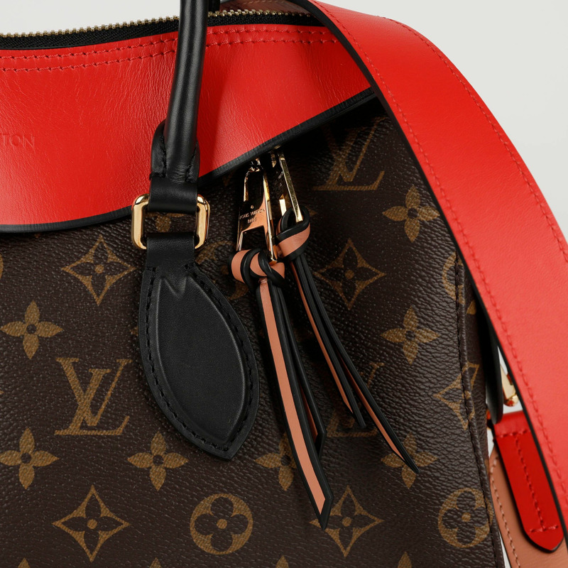 【包稅】LOUIS VUITTON Monogram帆布Tuileries手提包和單肩包-2