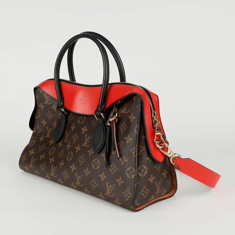 【包稅】LOUIS VUITTON Monogram帆布Tuileries手提包和單肩包-3