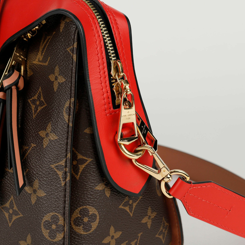 【包稅】LOUIS VUITTON Monogram帆布Tuileries手提包和單肩包-4