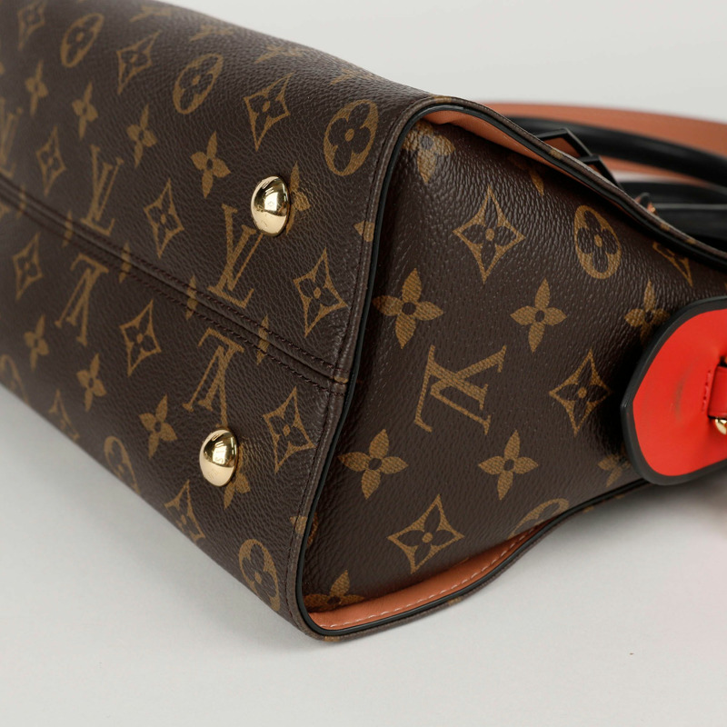 【包稅】LOUIS VUITTON Monogram帆布Tuileries手提包和單肩包-12