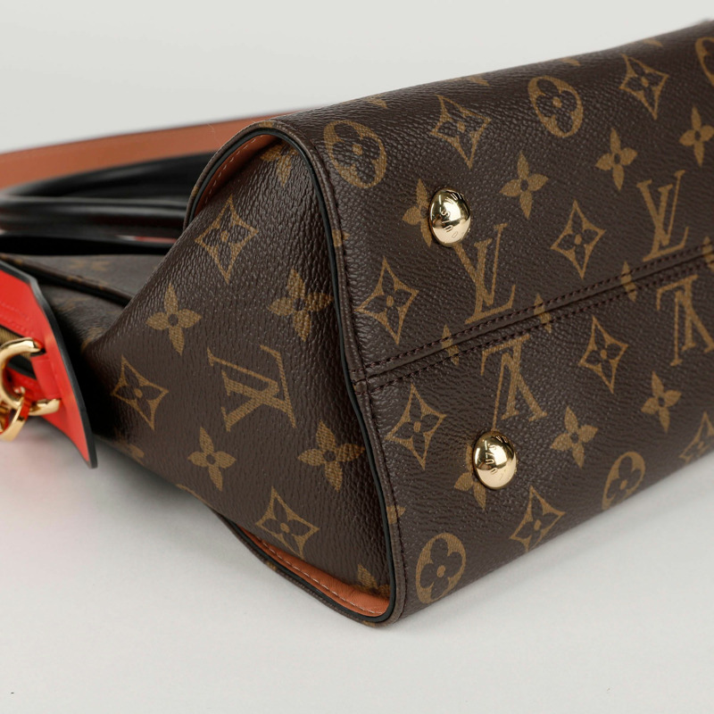 【包稅】LOUIS VUITTON Monogram帆布Tuileries手提包和單肩包-14