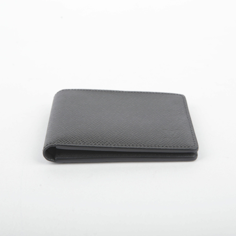 LOUIS VUITTON Taiga 皮革細長皮夾-5